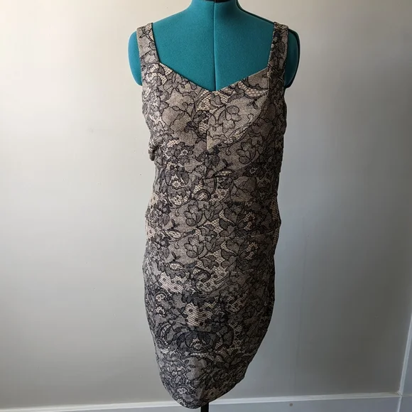 torrid | Dresses | Torrid Lace Print Bodycon Wiggle Dress | Poshmark